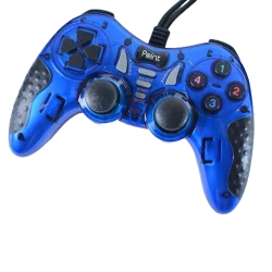 Game Pad Wired USB Double Point PT-600D SILVER